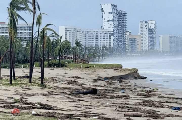 Aumentan personas localizadas tras paso de Otis en Acapulco