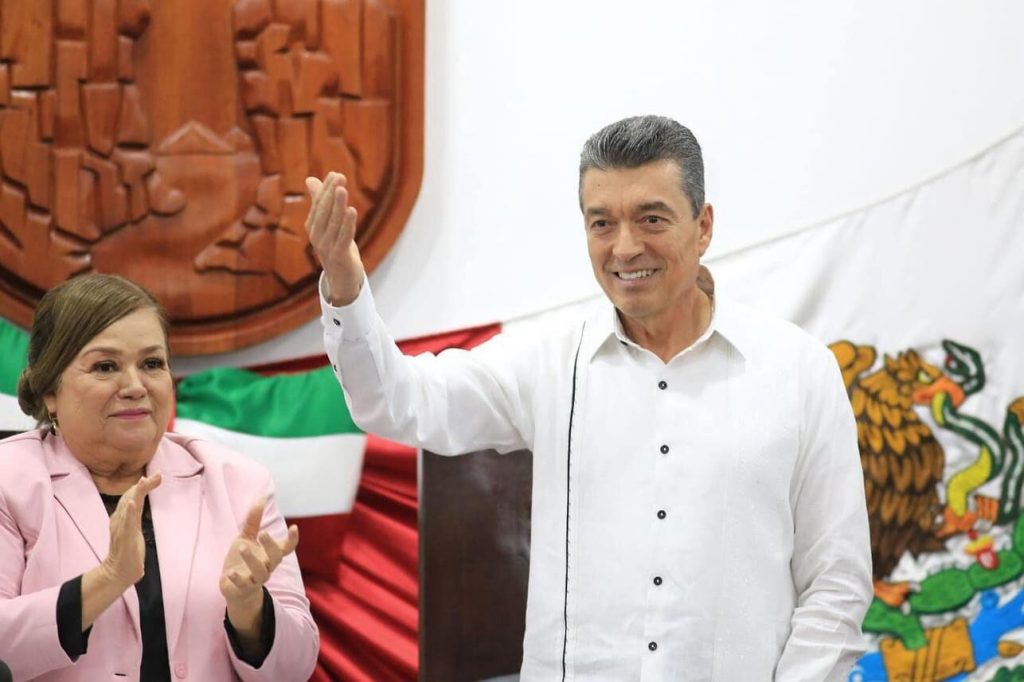 Rutilio Escandón, gobernador de Chiapas,  rinde su quinto informe