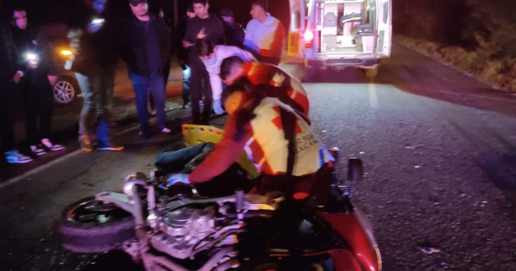 Fausto sufrió accidente de motocicleta y recibirá lesionado el Año Nuevo en Guasave