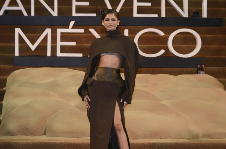 Zendaya conquista México con un look futurista de Bottega Veneta en el estreno de Dune 2