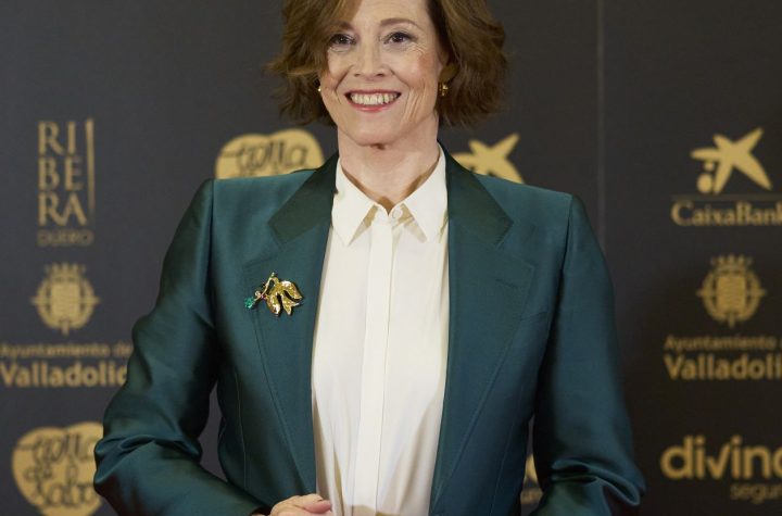 Sigourney Weaver, galardonada con el Goya Internacional 2024 y radiante en Valladolid