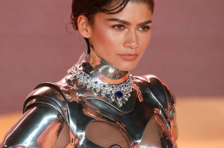 Zendaya se vuelve viral con un traje robótico en el estreno de Dune 2: ¿Más sexy que C-3PO?