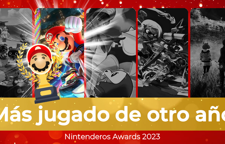 ¡Mario Kart 8 Deluxe, el Juego de otro año más jugado en 2023 según los Nintenderos Awards! Top completo