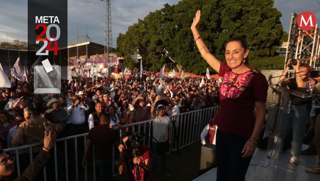 Claudia Sheinbaum cierra precampaña hacia la Presidencia