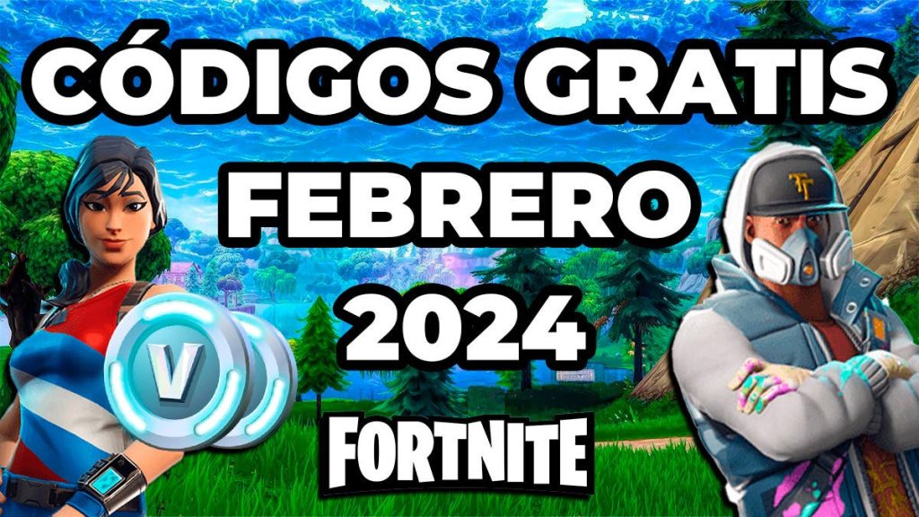 Códigos gratis de Fortnite en febrero de 2024: ¡Skins y PaVos gratis!