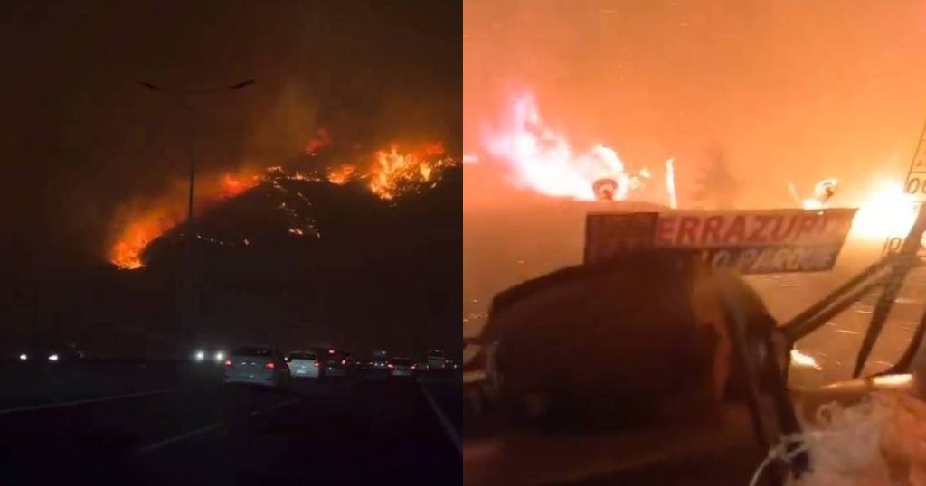 VIDEO: Numerosos incendios forestales se propagan en Chile; al menos 10 muertos