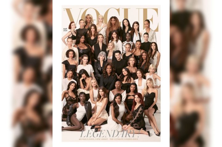 ¿Photoshop? ¡No!, así lograron la portada de las 40 mujeres icónicas de la revista Vogue