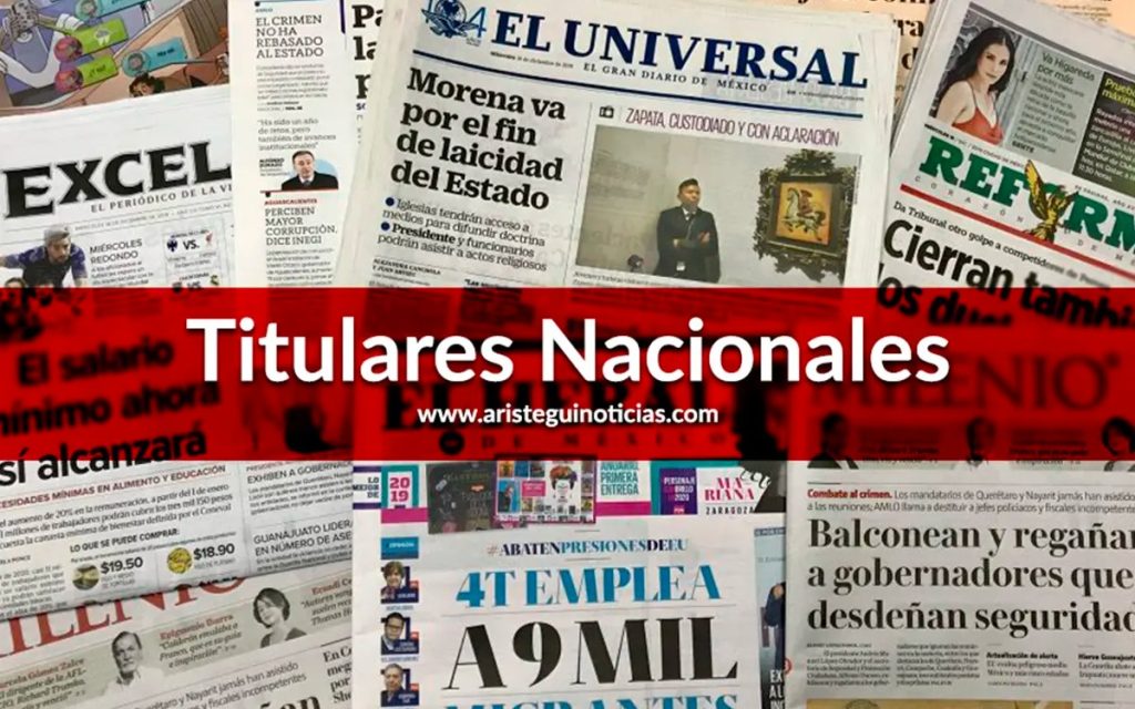 Pemex registra aportación más baja en 32 años; MC suma sus votos a reformas de AMLO; y más | Titulares nacionales 14/02/2024