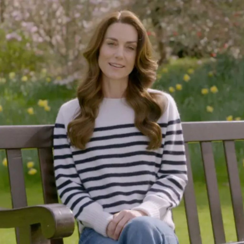 ¡Última hora!  Kate Middleton revela en un vídeo que sufre cáncer aclarando los rumores sobre su salud