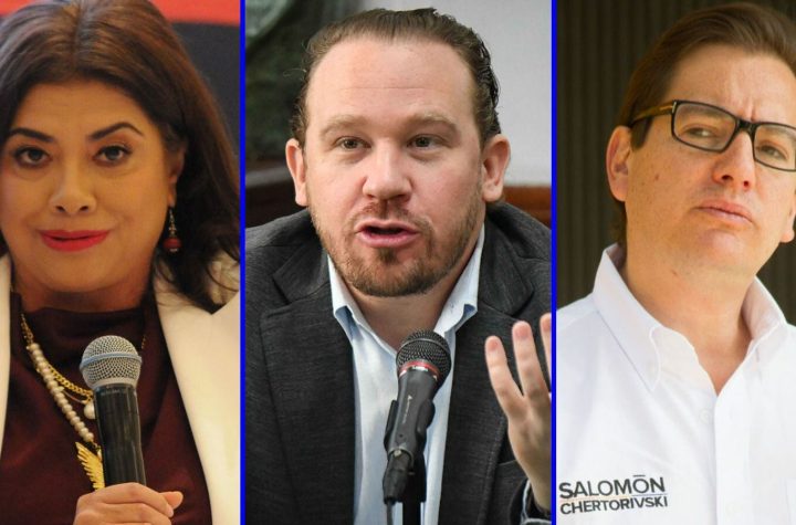 Brugada, Taboada o Chertorivski: ¿Quién llega mejor en las encuestas al primer debate CDMX 2024?