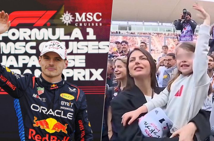 ‘¡Max, yeah!’: ¿Quién era la niña que festejó la victoria de Verstappen en Japón?