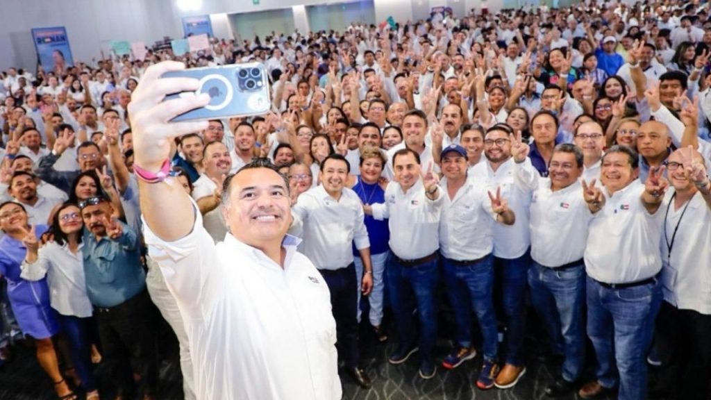 Renán Barrera, candidato a gobernador, presenta equipo ciudadano para defender voto en Yucatán