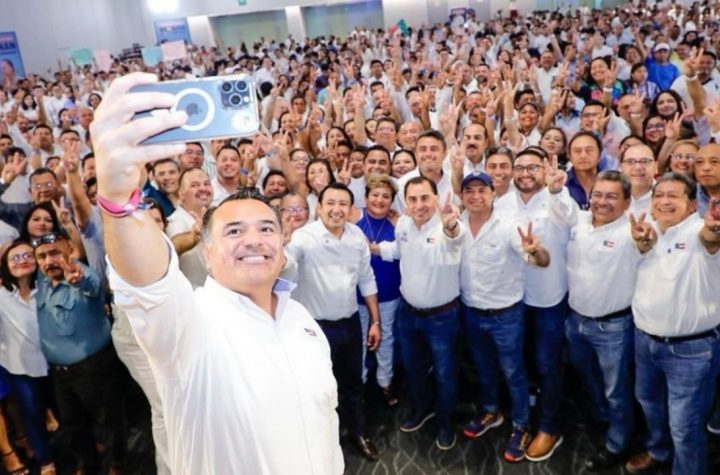 Renán Barrera, candidato a gobernador, presenta equipo ciudadano para defender voto en Yucatán