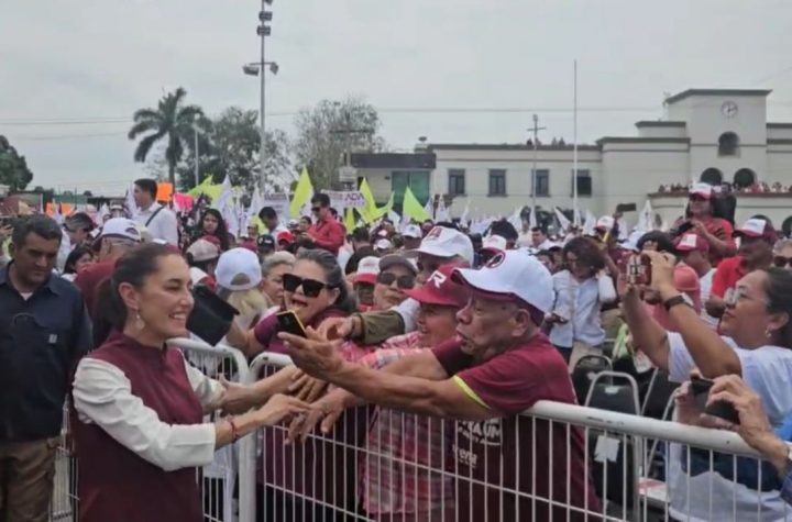 El mejor Presidente de México nos va a poner la banda presidencial: Sheinbaum