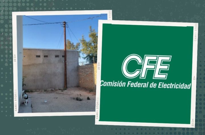 CFE le cobra 140 mil pesos a persona por mover un poste de luz, acusan