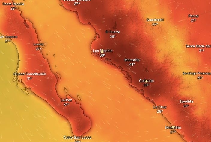 Abril cerrará con temperaturas templadas en Sinaloa ¡Pero cuidado con mayo, pinta rojo “calor”!