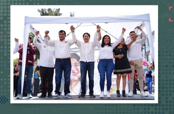 Mario Delgado llama a votar ‘6 de 6 por Morena’ en Iztacalco