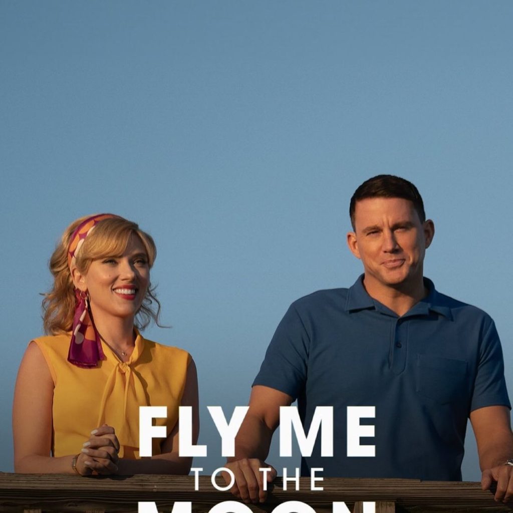 Scarlett Johansson y Channing Tatum aterrizan en Madrid para presentar su nueva película «Fly me to the moon