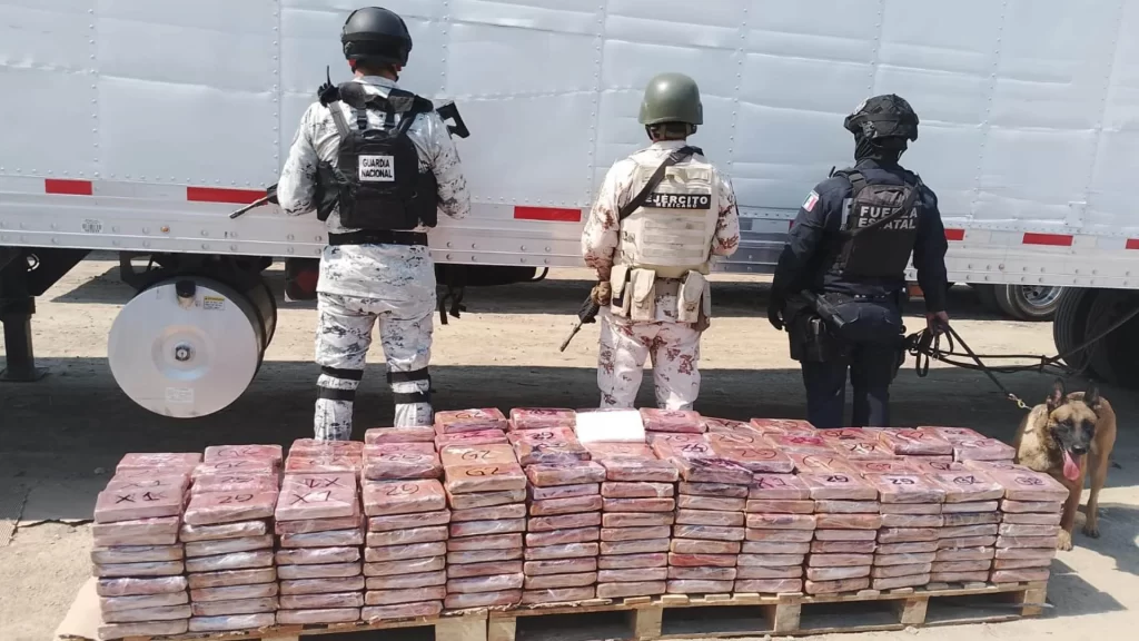 Aseguran 455 Kilogramos de Cocaína Durante Operativo en Tijuana