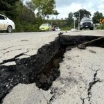 Intensas lluvias provocan grieta en carretera Tenango-Tenancingo