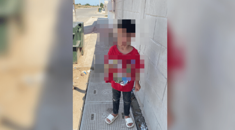 Localizan a niño deambulando solo por las calles del fraccionamiento Canteras V en Los Mochis