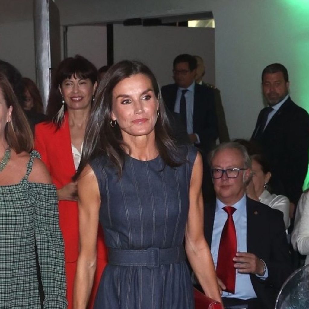 El clon low cost del vestido vaquero elegante de Letizia en los Premios ECO: está en Massimo Dutti y por menos de 90 €