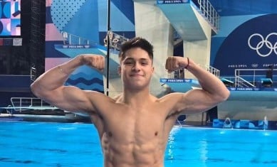 “Está haciendo historia”: Sheinbaum celebra medalla de bronce de Osmar Olvera en París 2024