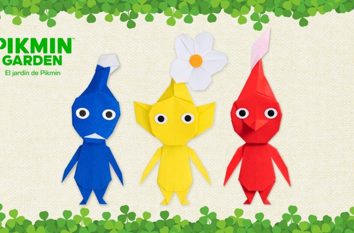 Nintendo publica tutoriales para hacer Pikmin de origami