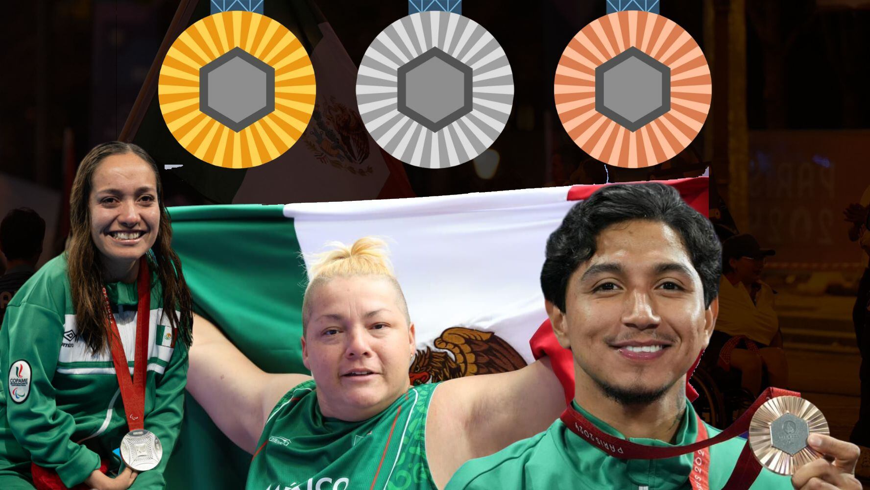 ¿Cuántas medallas lleva México en los Juegos Paralímpicos de París 2024? Medallero EN VIVO HOY