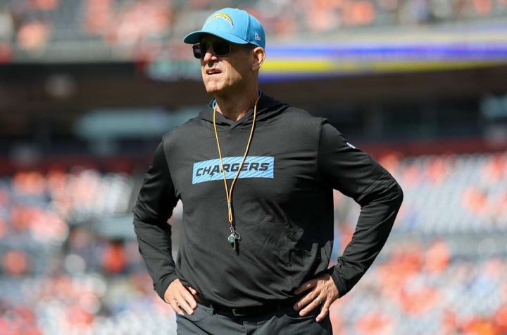 Jim Harbaugh de los Chargers abandonó brevemente la victoria del domingo sobre los Broncos debido a un latido cardíaco irregular 13 de octubre de 2024