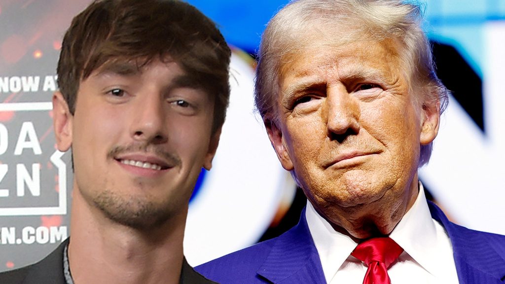 Bryce Hall busca hacer TikToks con Donald Trump en la Casa Blanca