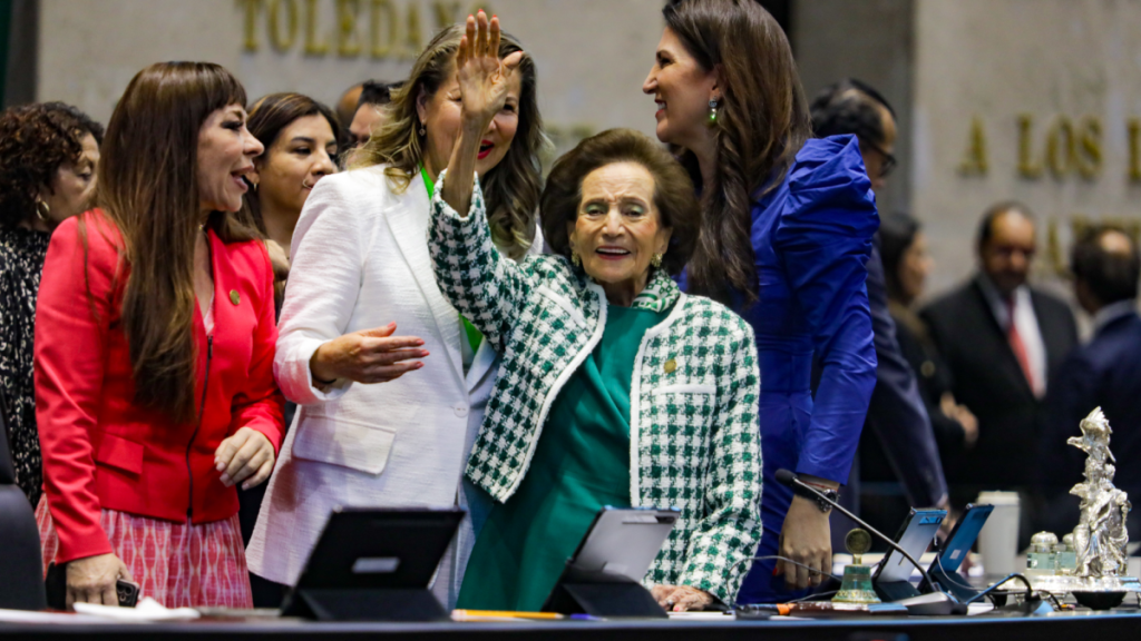 Fallece Ifigenia Martínez, presidenta de la Cámara de Diputados, a los 94 años de edad