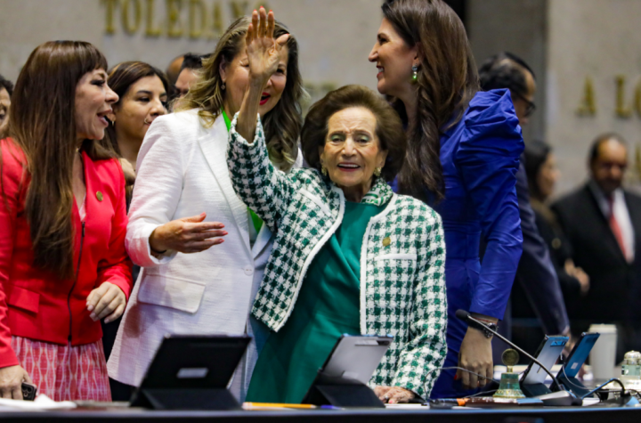 Fallece Ifigenia Martínez, presidenta de la Cámara de Diputados, a los 94 años de edad