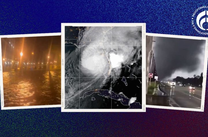 (VIDEOS) La furia del huracán Milton: muertos, inundaciones devastadoras y cortes de luz en Florida