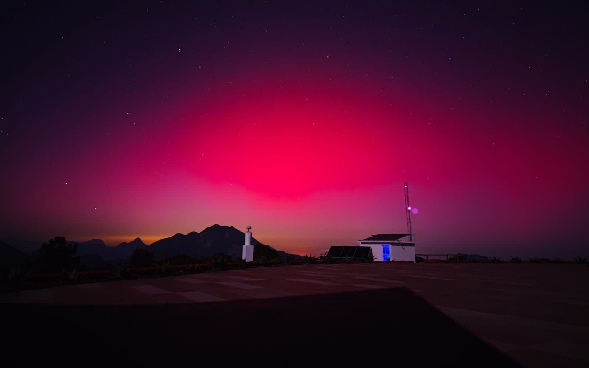 Aurora boreal sorprende en regiones de México | Fotos