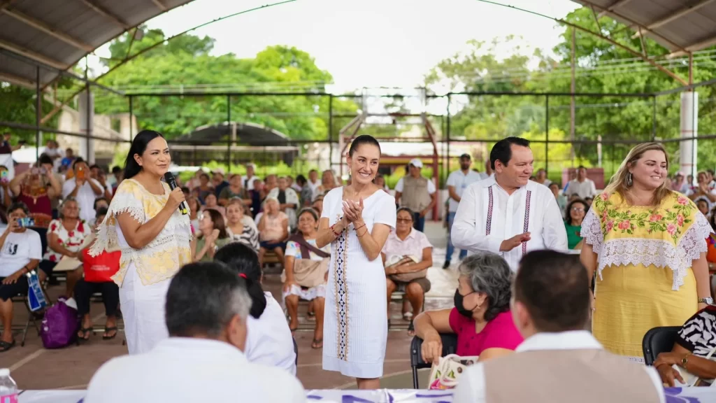 Sheinbaum Anuncia Pensión Universal para Personas con Discapacidad en Yucatán