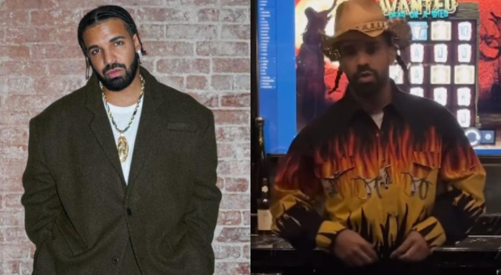 ¡De vaquerito! Drake ‘habla’ español; presume casa y corrido tumbado