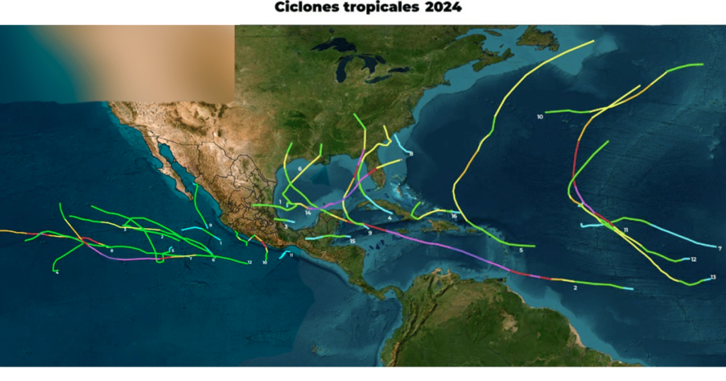 La temporada de ciclones tropicales entra a su recta final ¡y todavía tiene para dar!