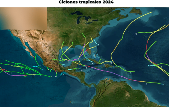 La temporada de ciclones tropicales entra a su recta final ¡y todavía tiene para dar!