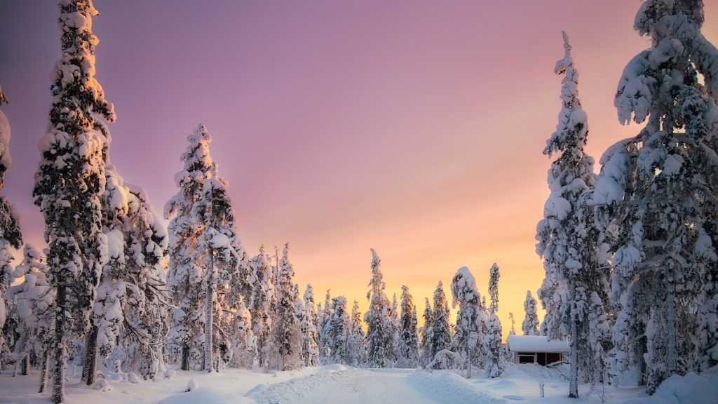 Hay un verdadero paraíso invernal en Finlandia: aquí le mostramos cómo visitarlo