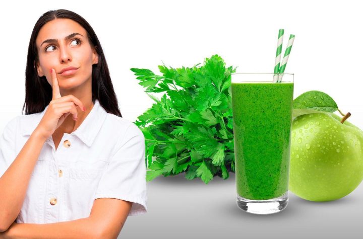 ¿Cuáles son los beneficios del jugo de perejil con manzana?