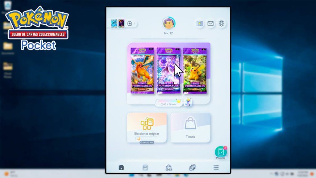 Cómo jugar JCC Pokémon Pocket desde PC: Guía completa