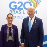 Sheinbaum se reúne con Biden en Cumbre del G20; hablan de seguridad e inmigración