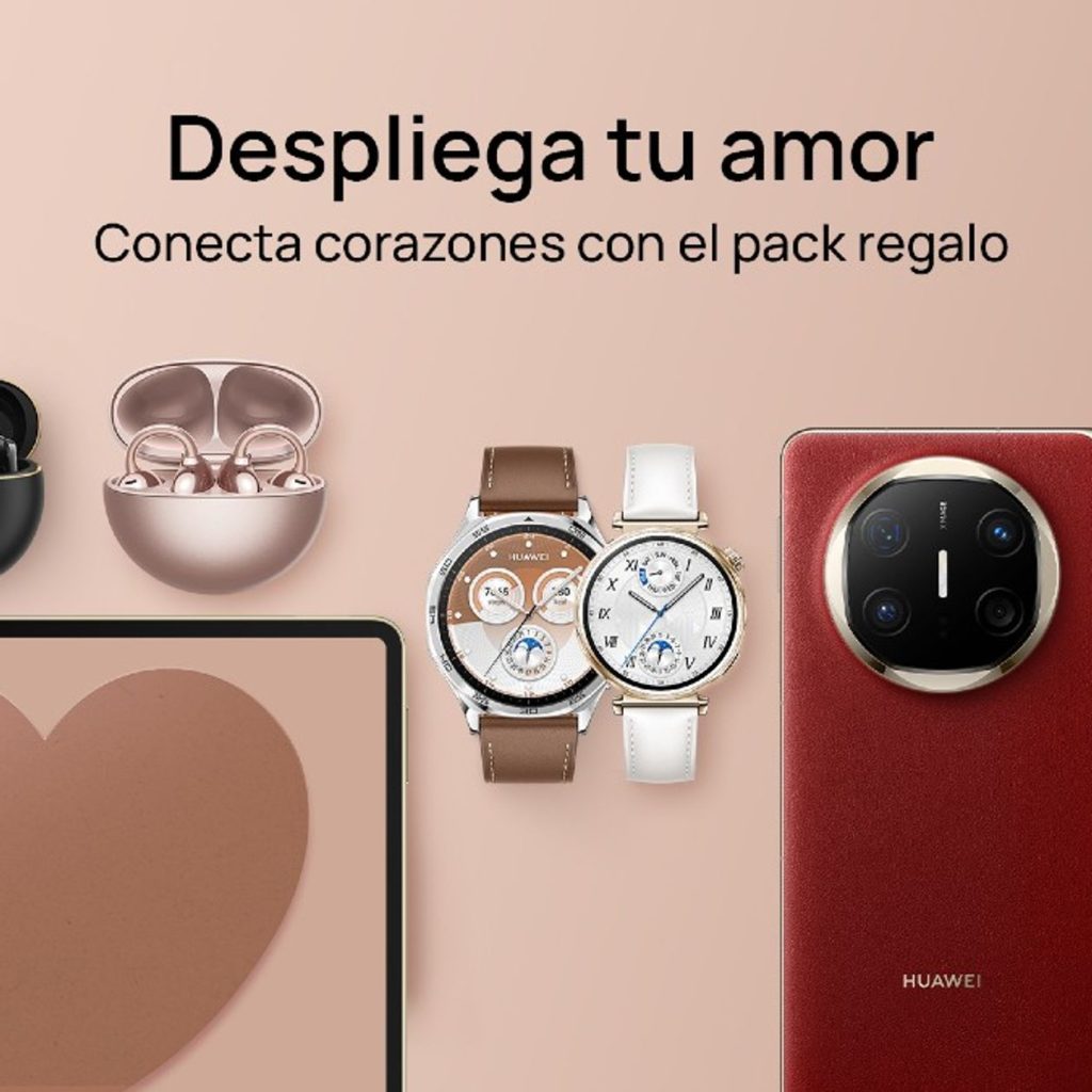 San Valentín 2025: Los Mejores Regalos Son Estos Packs Huawei para Sorprender a tu pareja (y acertar seguro)