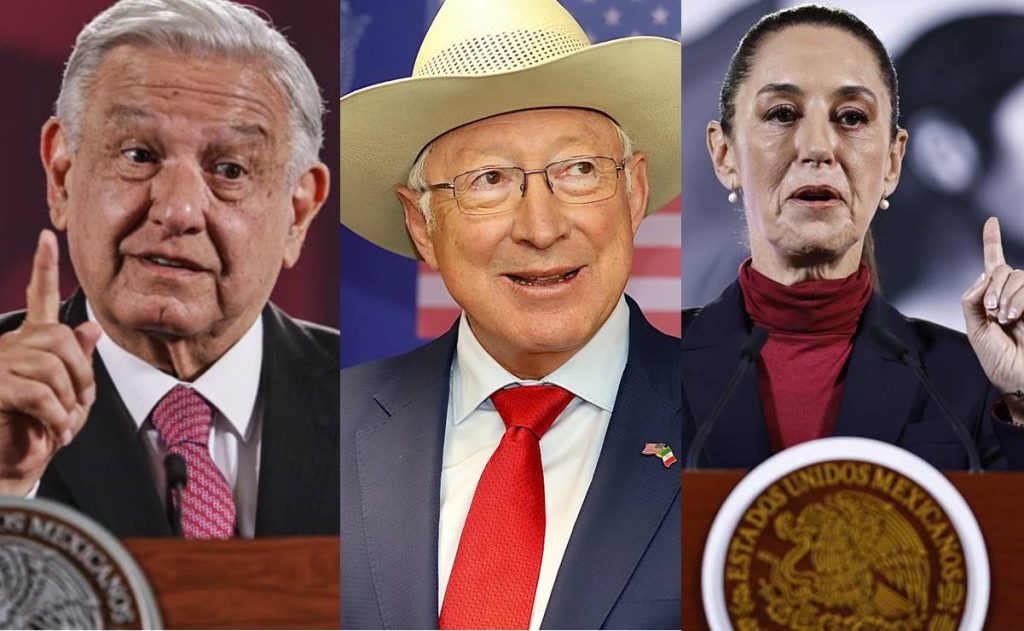 México y EU celebran 202 años de relaciones diplomáticas; desencuentros AMLO-Ken Salazar-Sheinbaum marcan relación