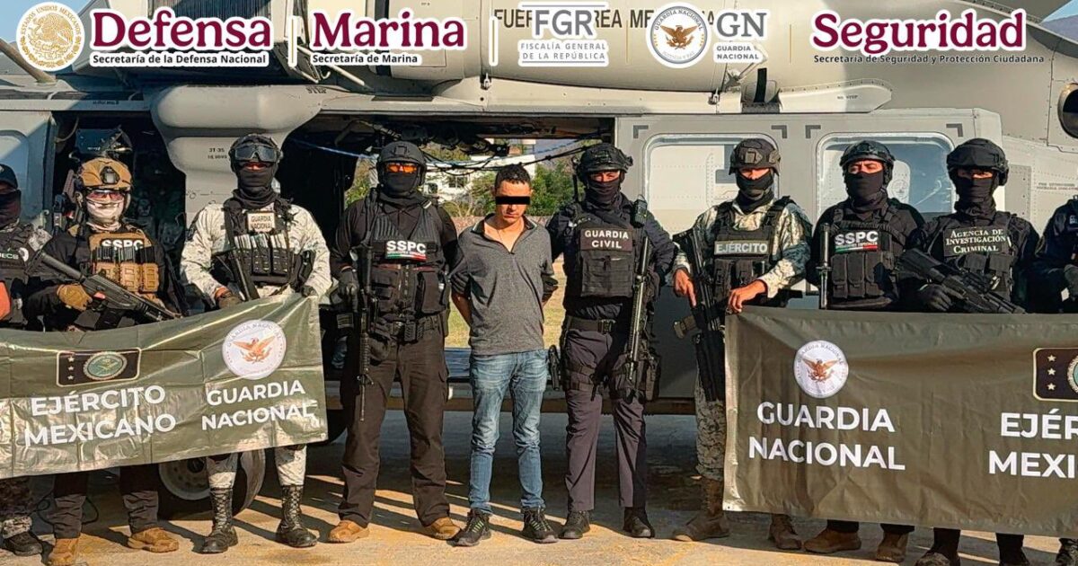 Capturan líder de “Los Blancos de Troya” en Michoacán; extorsionaba limoneros y aguacateros