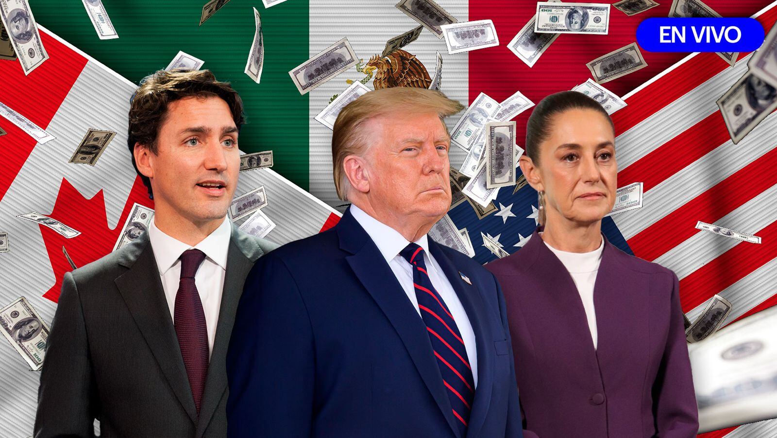 EN VIVO: ¿México y Canadá libran los aranceles de Trump? Sigue lo más relevante minuto a minuto