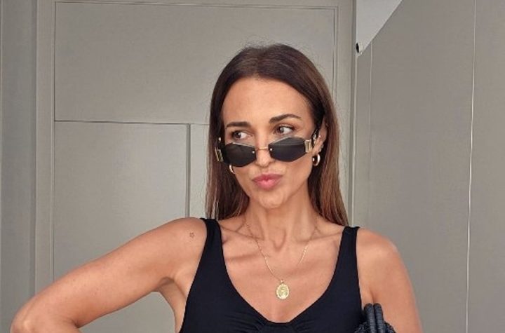 Paula Echevarría Agotará El Vestido Negro Satinado de Primark que Parece de Invitada Por 20 €: Disimula Tripa y Estiliza