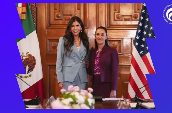 Secretaria de Seguridad de EU pide a Sheinbaum reforzar fronteras y datos biométricos