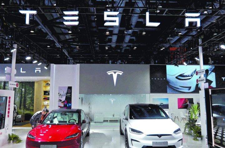 Las ventas mundiales de Tesla caen 13% en el primer trimestre de 2025